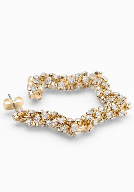 Goldfarbig NOTRE-V Ohrringe OMFW22-009 - large