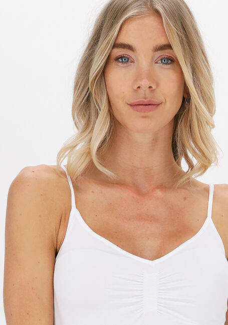 Weiße CC HEART Top SEAMLESS TOP - large