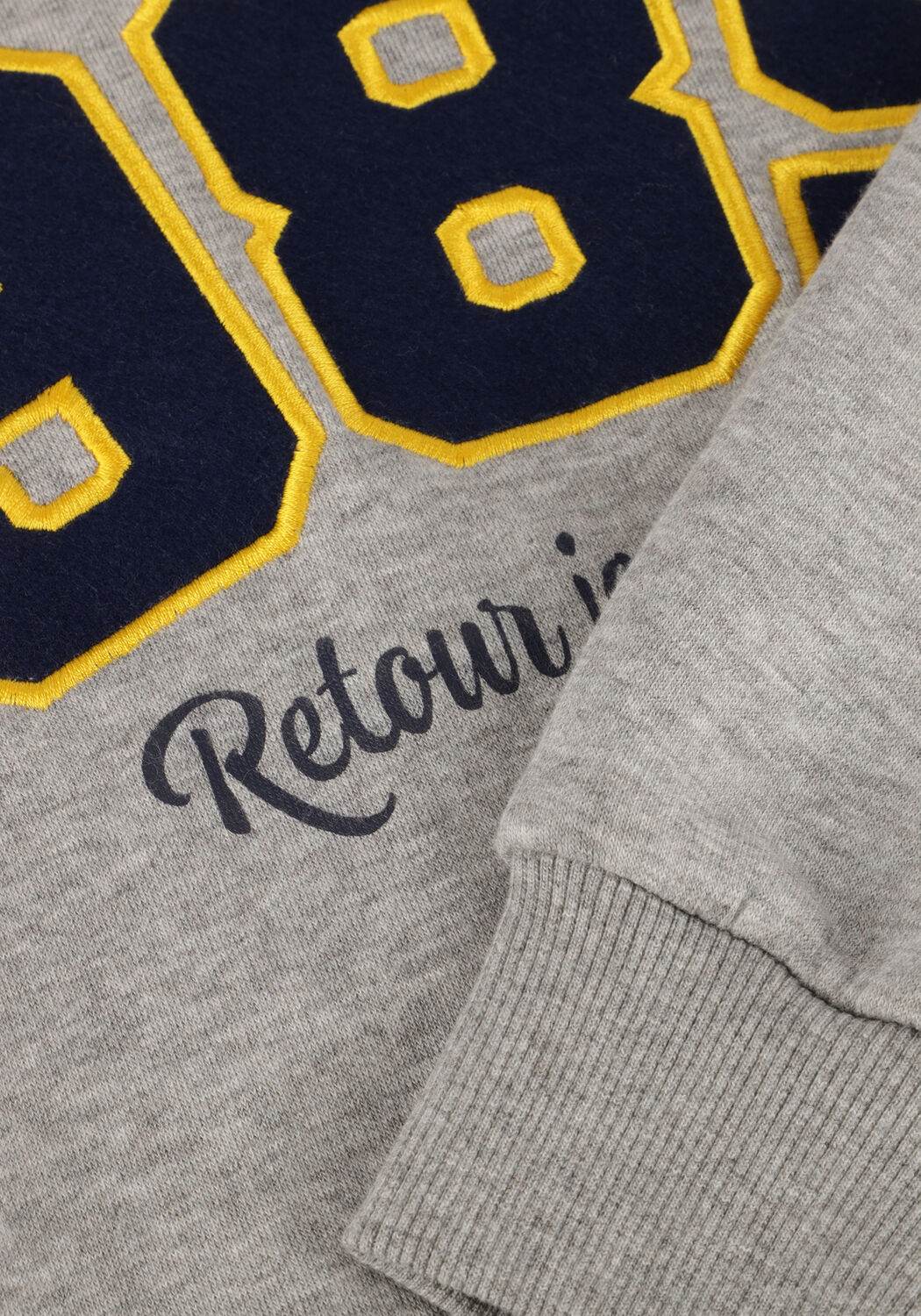 Graue RETOUR Pullover ROY - large