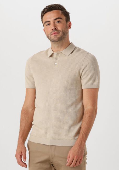 Beige DRYKORN Polo-Shirt TRITON 420187 - large