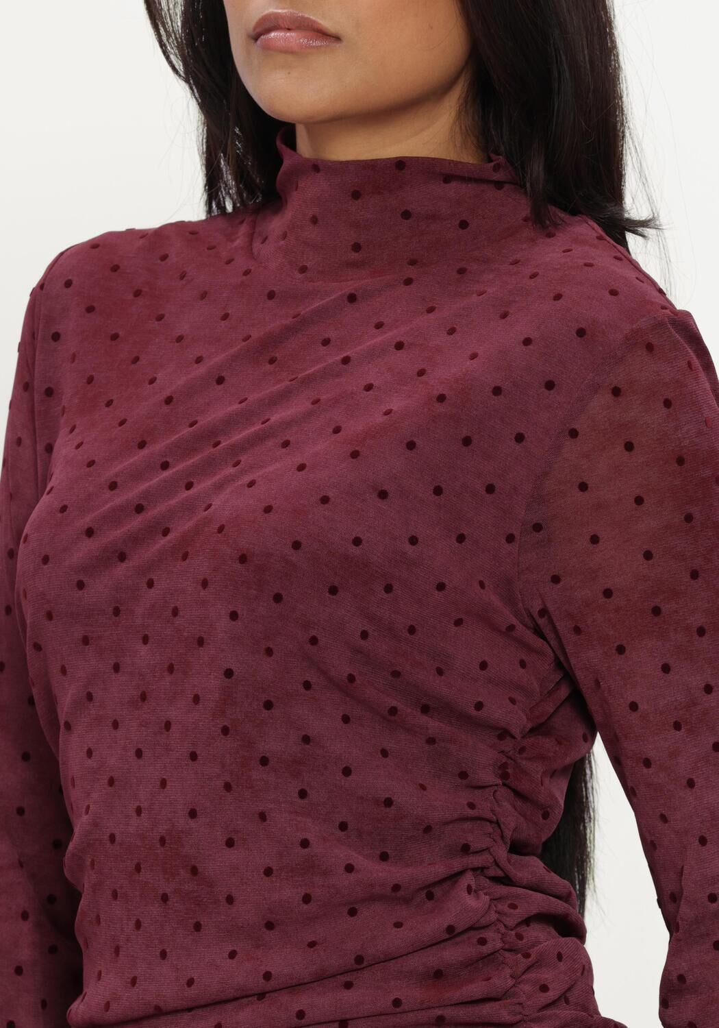 Rote NUKUS Tops & T-shirts GRACIE TOP DOTS - large
