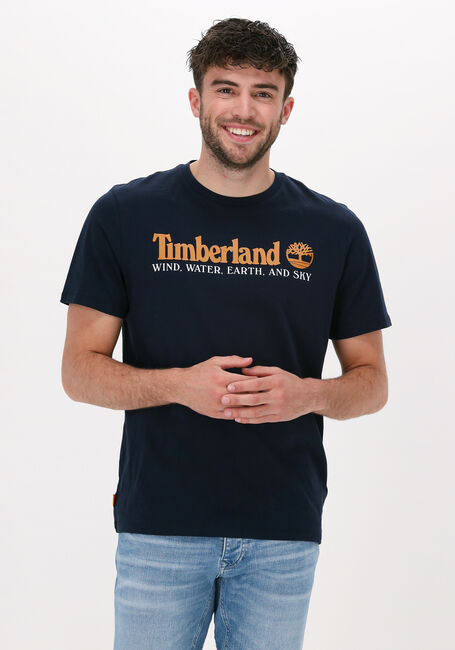Dunkelblau TIMBERLAND T-shirt WWESR FRONT TEE - large