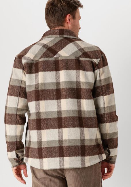 Braune SELECTED HOMME Overshirt SLHARCHIVE OVERSHIRT B NOOS - large