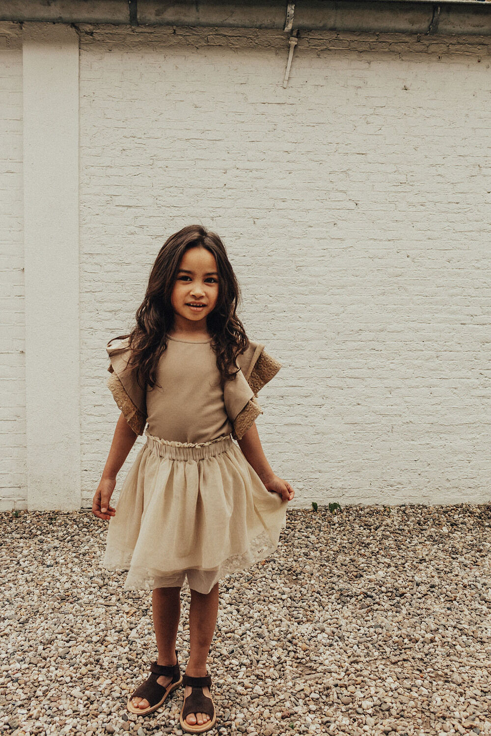 Sand BAJE STUDIO Minirock ESMARALDA - large