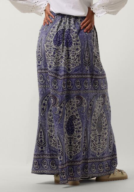 Blaue ANTIK BATIK Maxirock TAJAR SKIRT - large