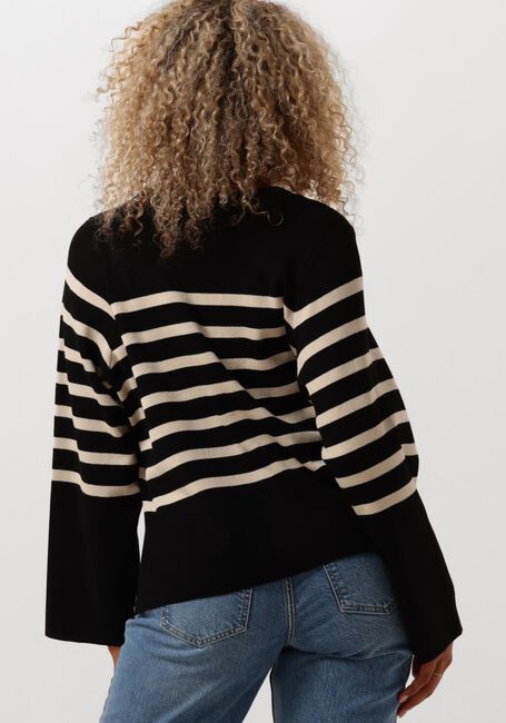 Schwarze OBJECT Strickjacke OBJESTER L/S CARDIGAN - large