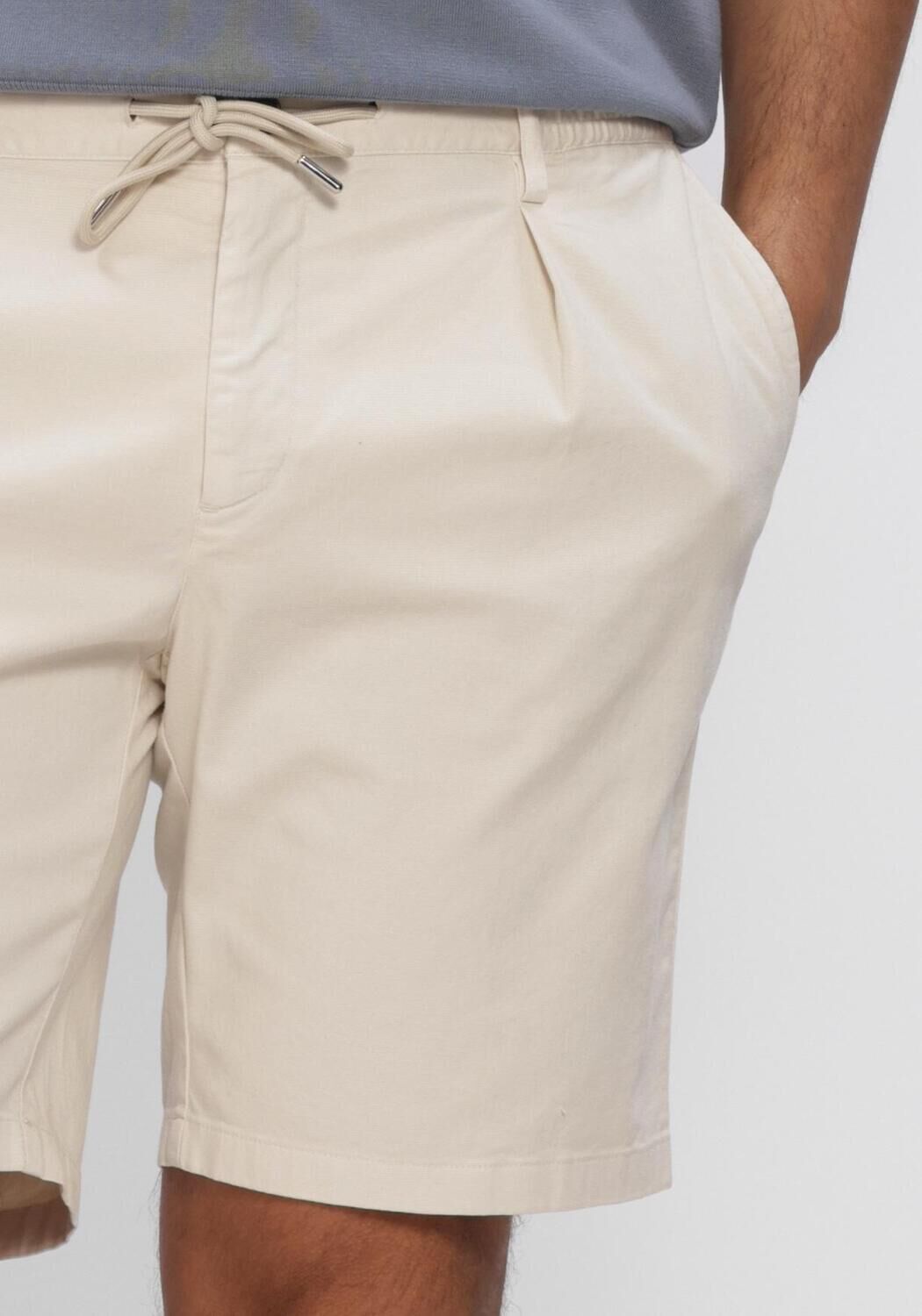 Ecru PROFUOMO Kurze Hose SHORT SPRTCORD - large