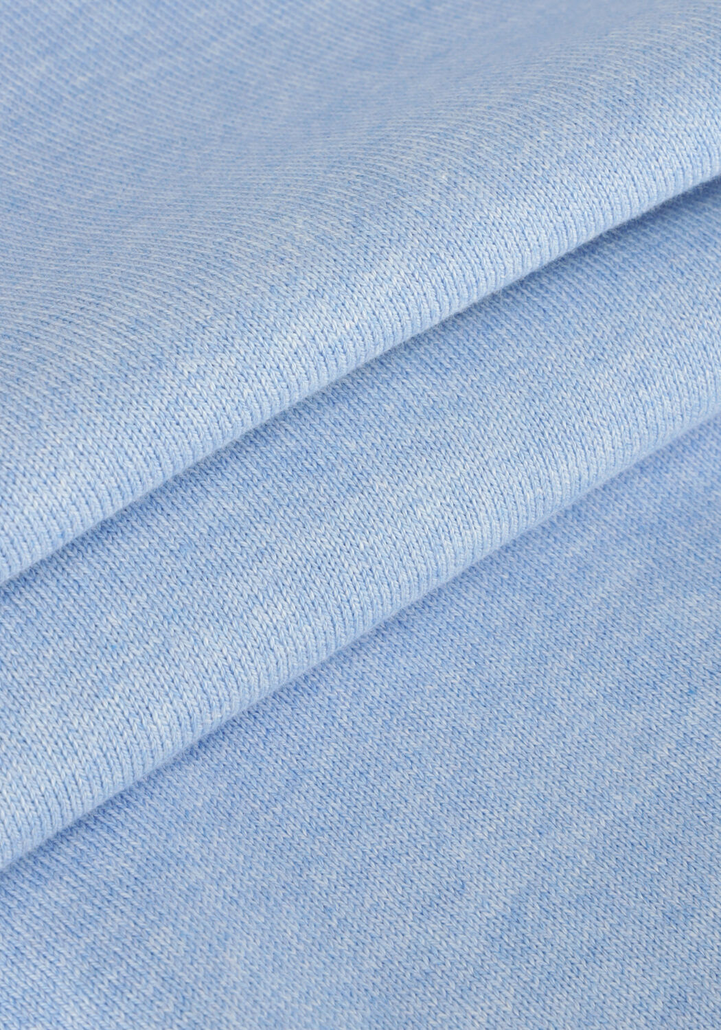 Hellblau SELECTED MEN Pullover SLHBERG HALF ZIP CARDIGAN NOOS - large