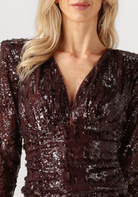 Bordeaux COPENHAGEN MUSE Minikleid CMSEQUINCE-DRESS - large