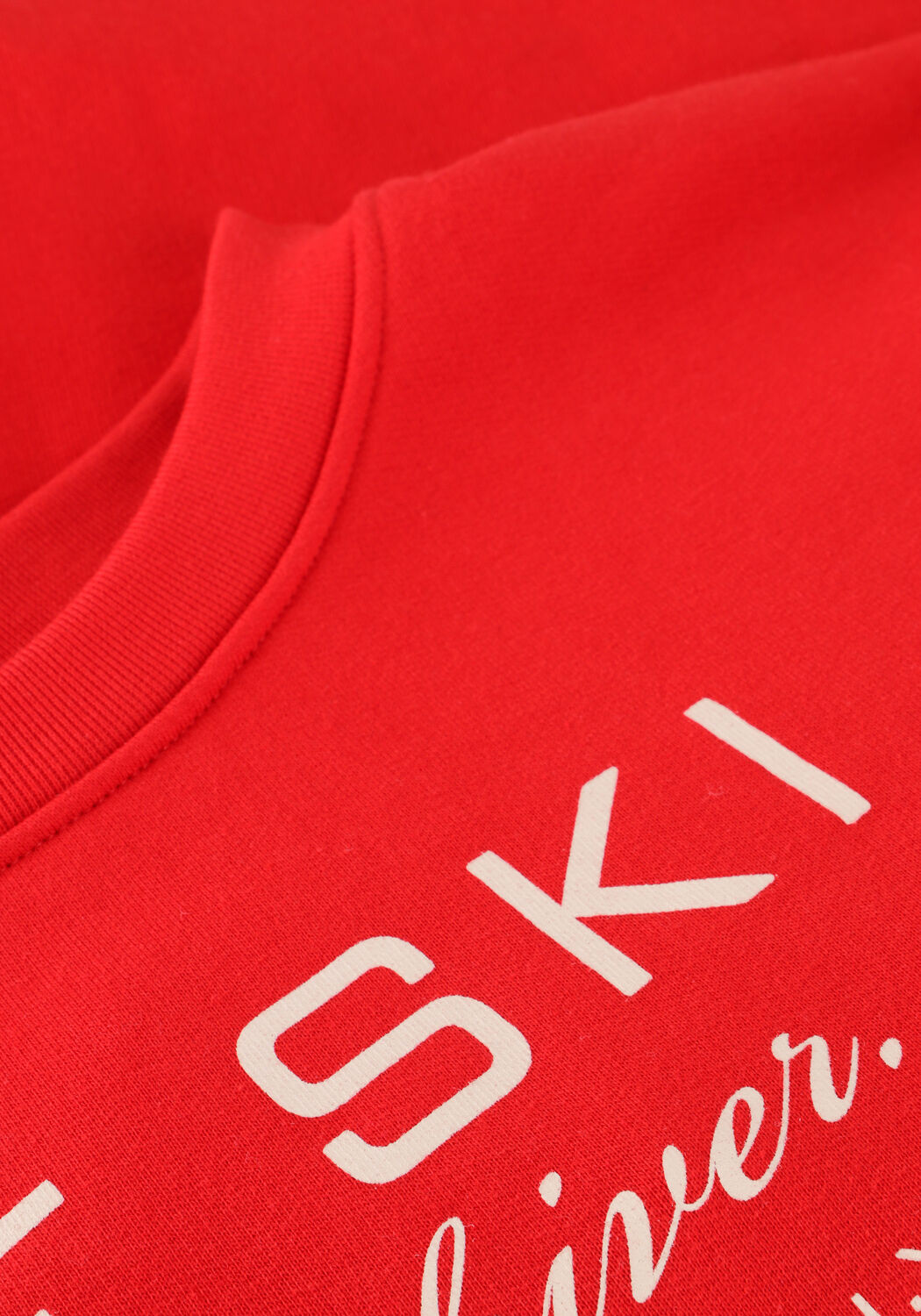 Rote PENN & INK T-shirt SWEATER W25F1702 - large