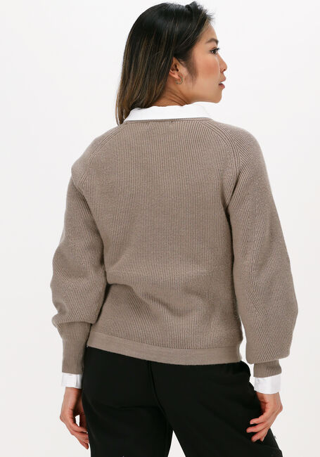 Taupe MSCH COPENHAGEN Pullover CALIE JILLI PULLOVER - large