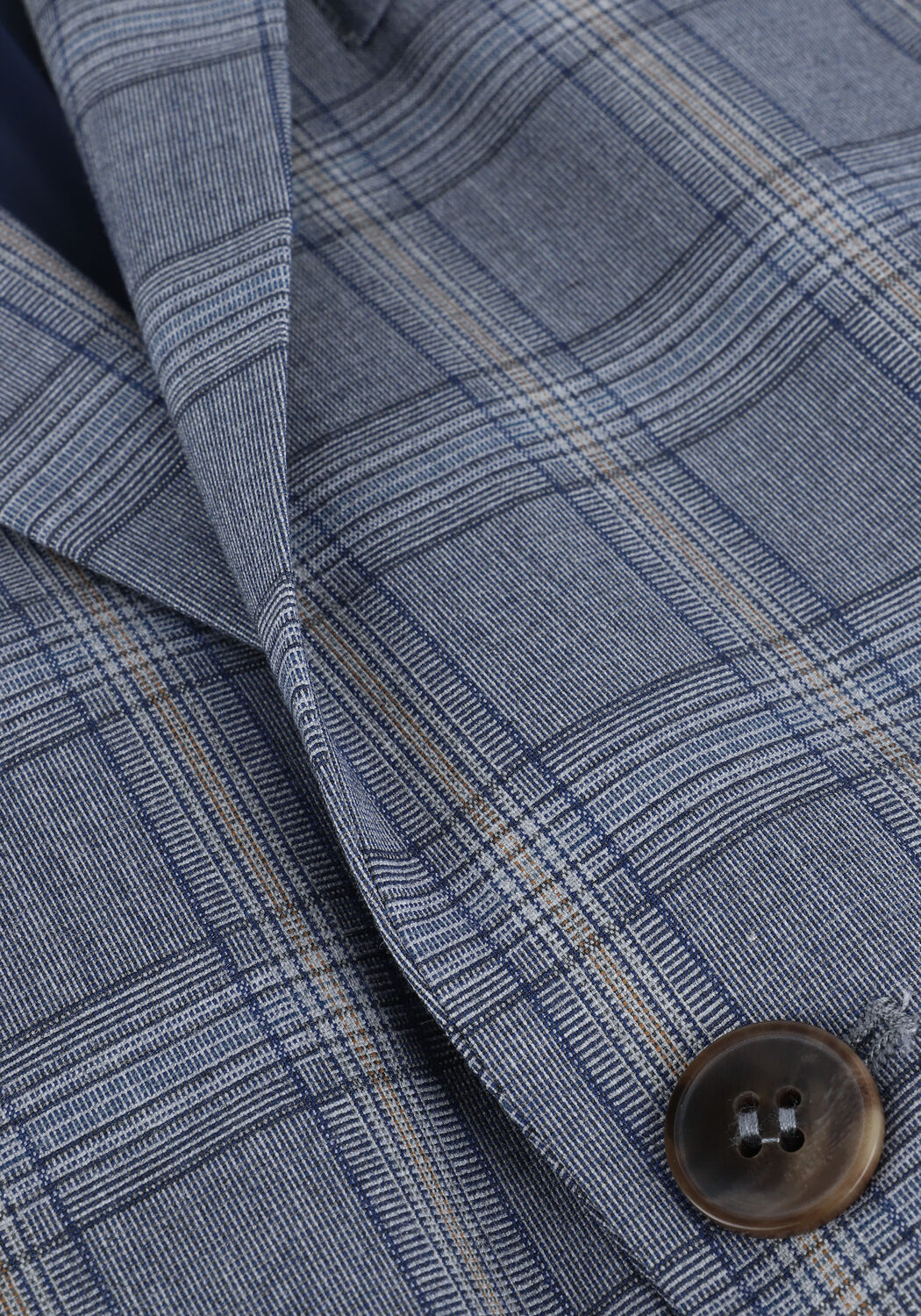 Hellblau SELECTED MEN Sakkos SLHLIM-TIMELOGAN BLU SND CHK BLZ - large