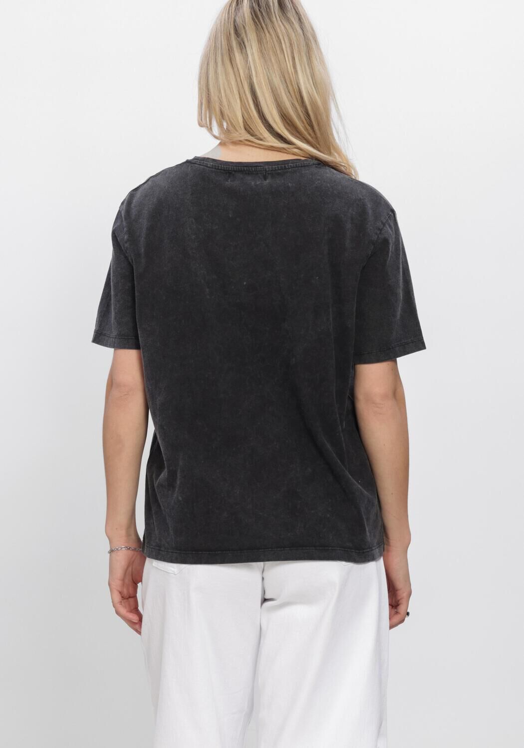 Graue WITHBLACK Tops & T-shirts WBLLAUREN PEARL SS TEE - large