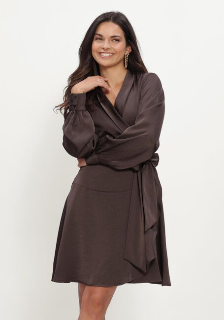 Braune NOTRE-V Minikleid NV-IVANA - large