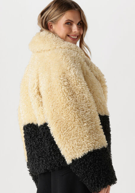 Beige STAND STUDIO Teddy-Jacke JUBEL JACKET - large