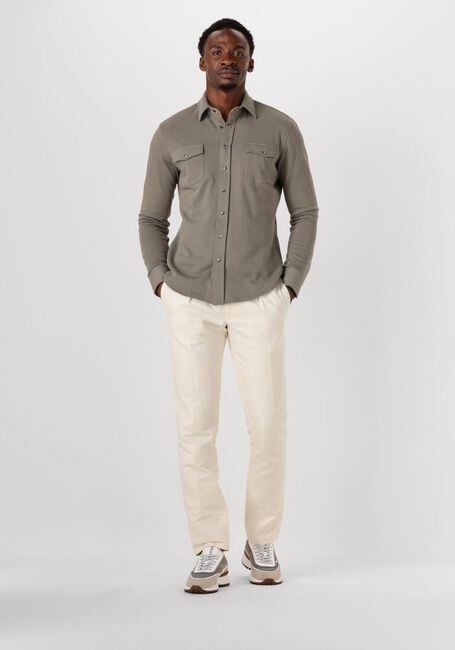 Grüne PROFUOMO Casual-Oberhemd OVERSHIRT WESTER - large