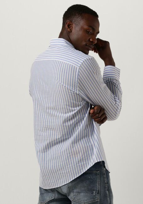 Blaue BUTCHER OF BLUE Casual-Oberhemd STEVIE STRIPE SHIRT - large