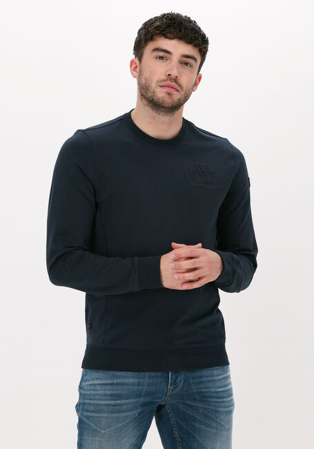 Schwarze PME LEGEND Sweatshirt R-NECK FINE TERRY - large