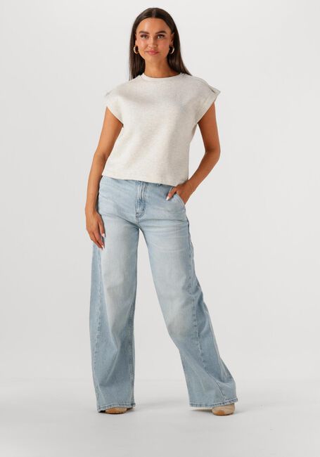 Hellblau BY-BAR Wide jeans SEN PANTS - large