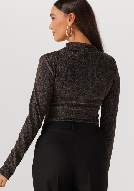 Bronzefarbene FREEBIRD Top TASMIN LS - large