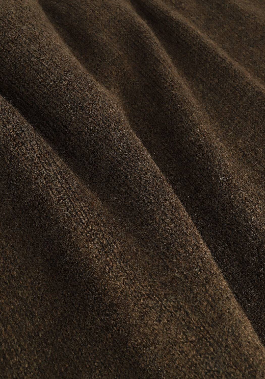 Braune NA-KD Midikleid WRAPPED MIDI DRESS - large