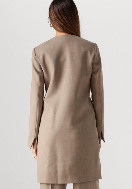Taupe VANILIA Blazer LONG VISCOSE - large