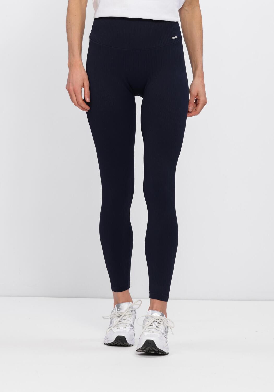 Dunkelblau AIM'N Tops & T-shirts RIBBED SEAMLESS TIGHTS - large