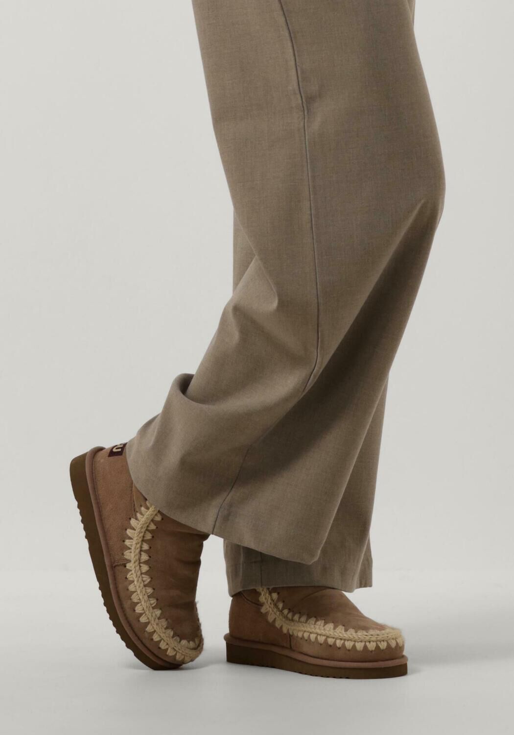 Taupe MOU Winterstiefel ESKIMO 18 GLITTER LOGO - large