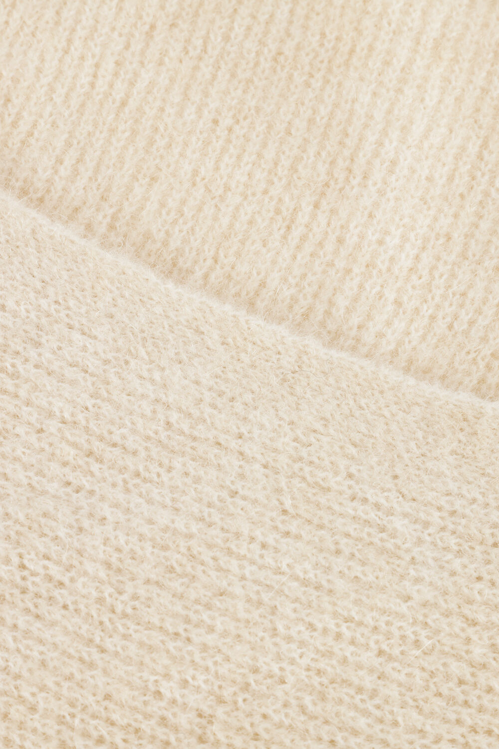 Ecru MSCH COPENHAGEN Pullover MSCHZINELLE HOPE WRAP PULLOVER - large