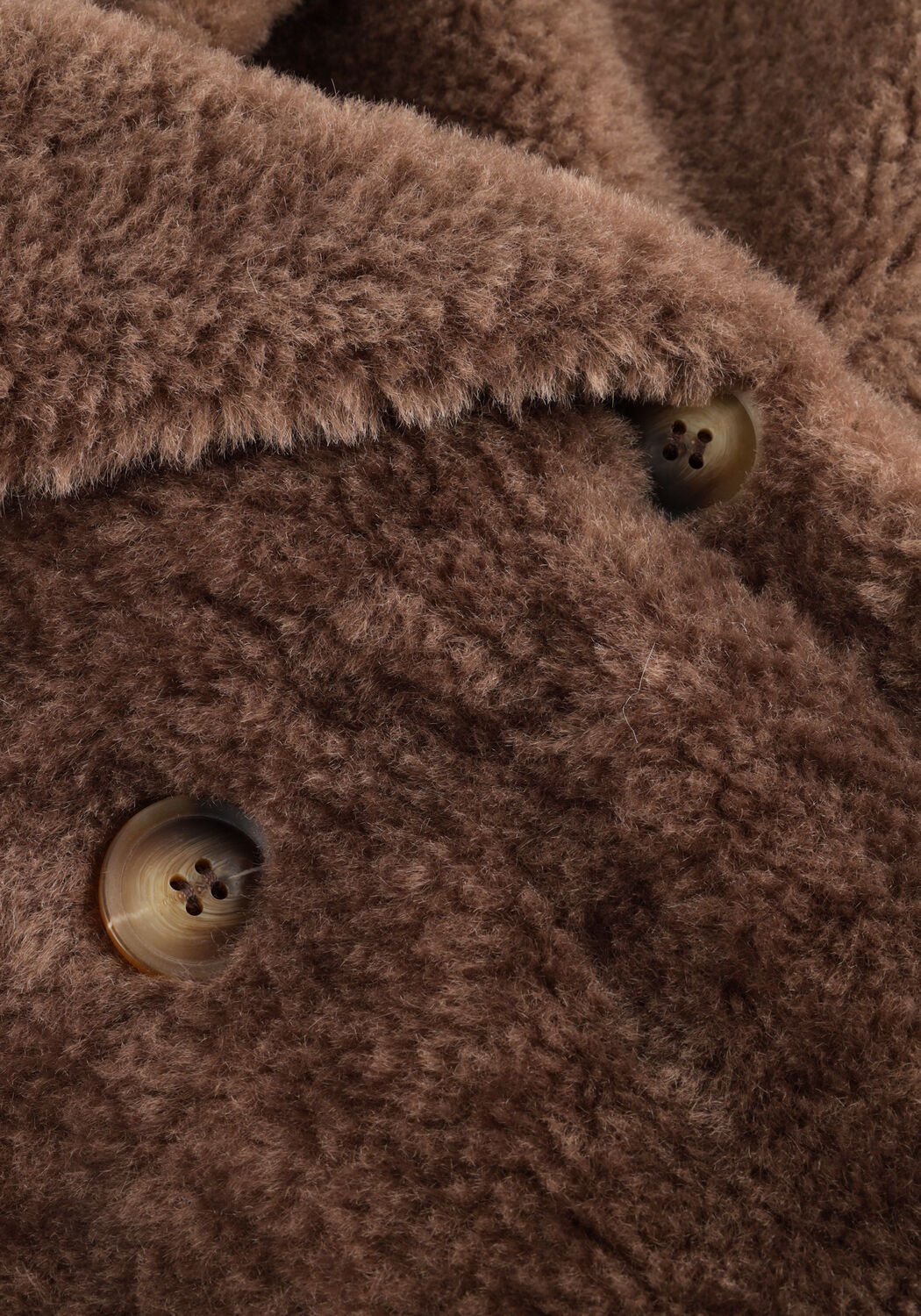 Braune IBANA Teddy-Jacke JAXEY - large