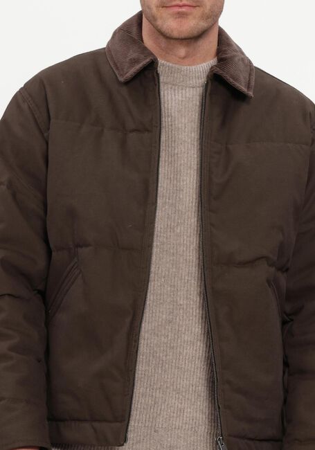 Braune SELECTED MEN Wattierte Jack SLMGRANT FILLED CANVAS JKT - large