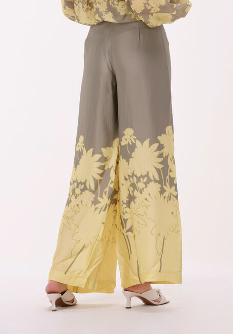 Gelbe OTTOD'AME Weite Hose PANTALONE - large