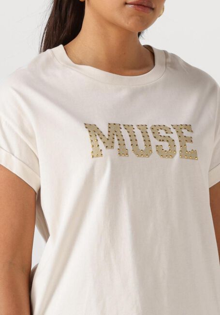 Weiße NUKUS T-shirt LOU SHIRT - large