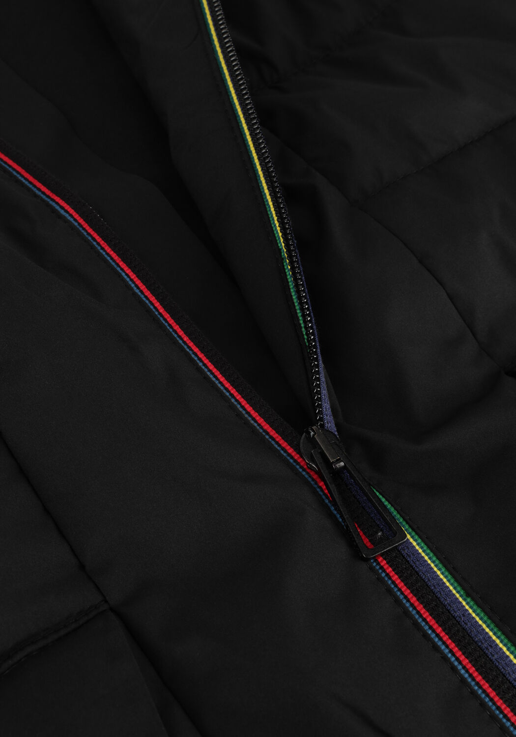 Schwarze PS PAUL SMITH Bodywarmer MENS REC WADDING MIXED MEDIA GILET - large