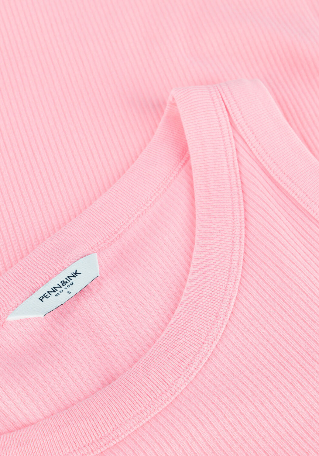 Hell-Pink PENN & INK Top SINGLET - large