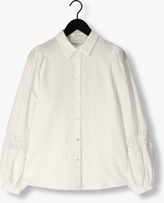 Nicht-gerade weiss NUKUS Bluse LETTIE BLOUSE EMBROIDERY - large