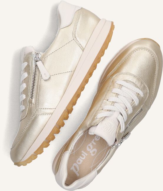 Goldfarbene PAUL GREEN Sneaker Low 4085 Omoda - Main Image