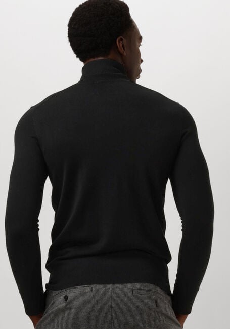 Schwarze PROFUOMO Rollkragenpullover PULLOVER ROLL NECK - large