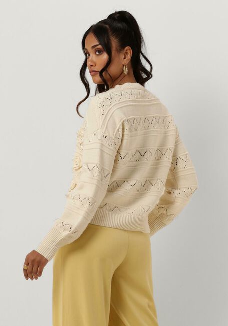 Beige Y.A.S. Strickjacke YASPINA LS KNIT CARDIGAN S. - large