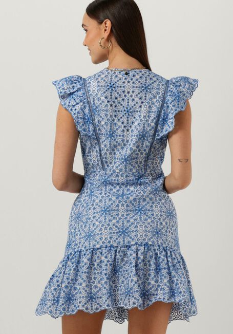 Hellblau SUNCOO Minikleid CASSI - large