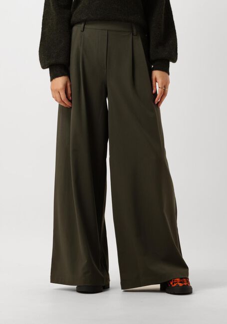 Dunkelgrün MY ESSENTIAL WARDROBE Weite Hose HACEMW WIDE PANT - large