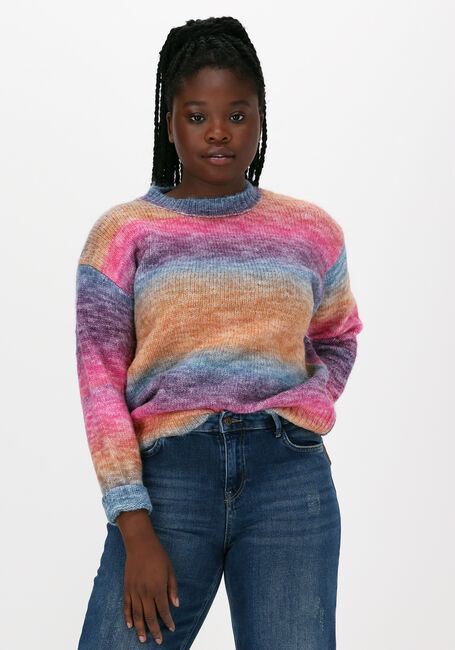 Mehrfarbige/Bunte SUNCOO Pullover PULL POLYDOR - large