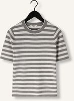 Hellgrau OBJECT T-shirt OBJESTER S/S NEW KNIT PULLOVER Hellgrau OBJECT T-shirt OBJESTER S/S NEW KNIT PULLOVER - medium