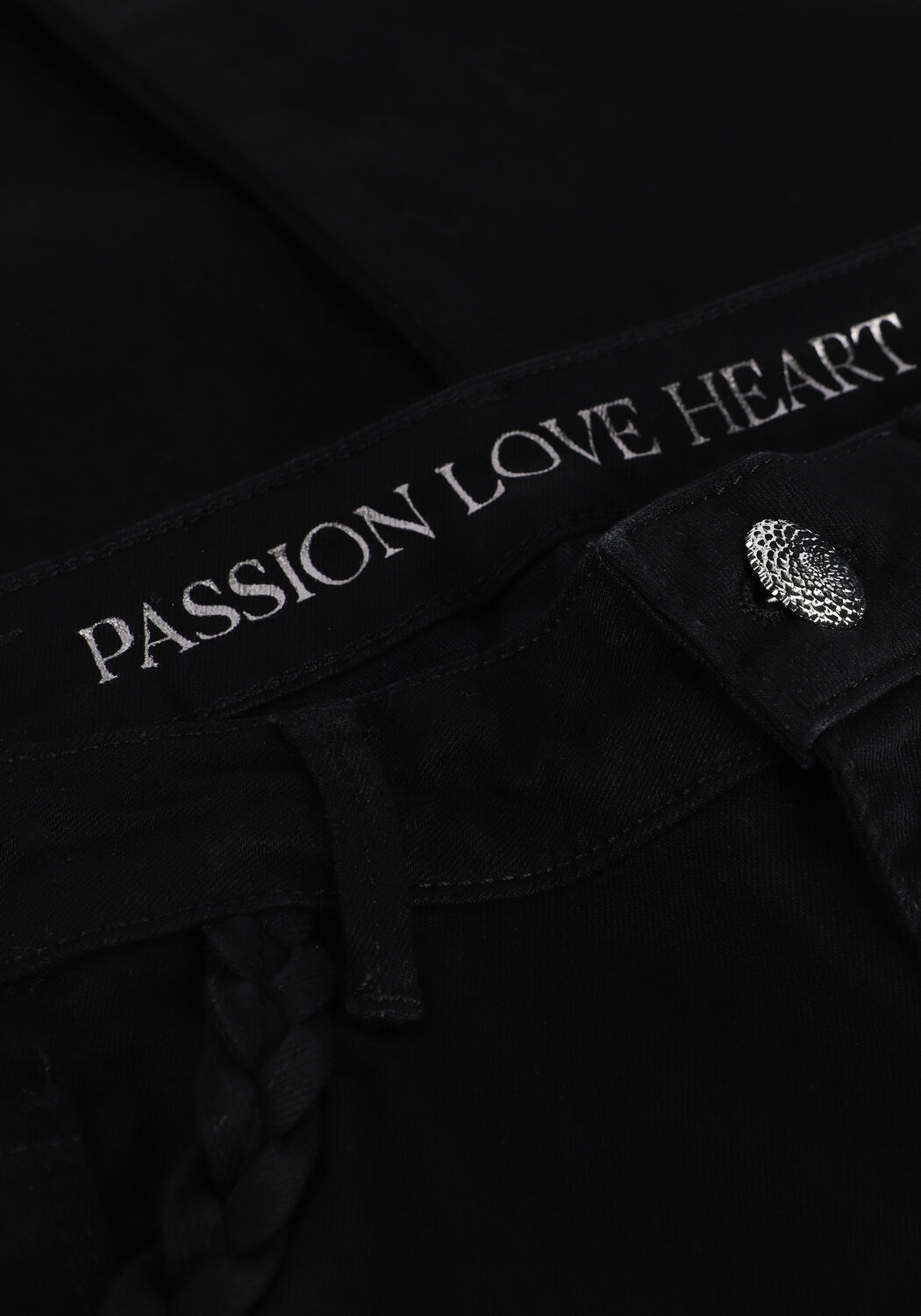 Schwarze MOS MOSH Straight leg jeans ASHLEY PRAIDE SHARP JEANS - large