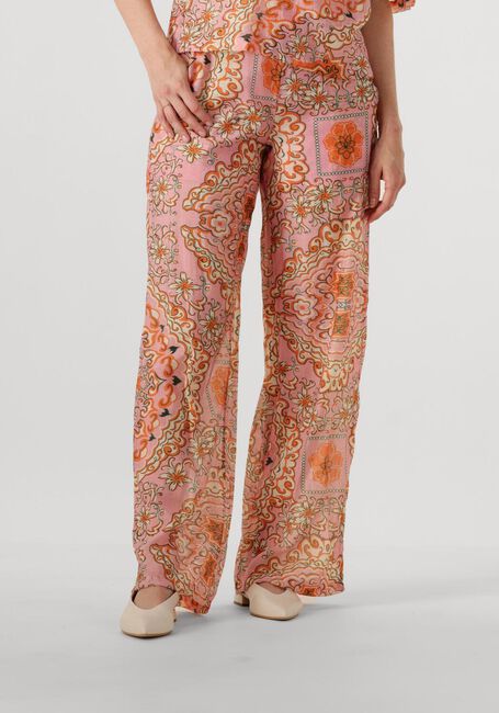 Orangene OBJECT Weite Hose OBJHOLLY HW PANT 138 - large