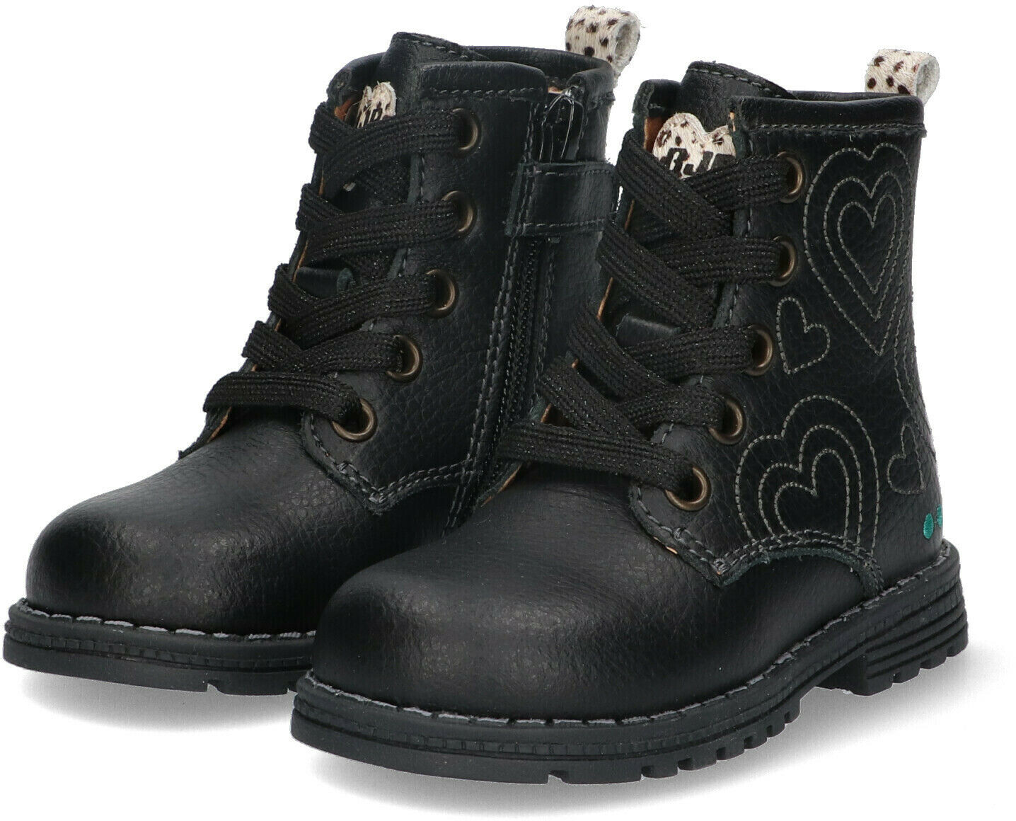 Schwarze BUNNIESJR Biker Boots TESS TROTS - large