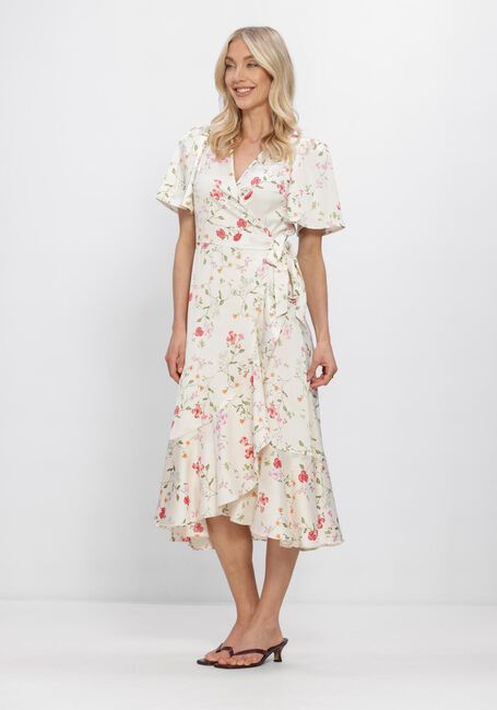 Mehrfarbige/Bunte Y.A.S. Midikleid YASTHEA 2/4 MIDI WRAP DRESS S. - large