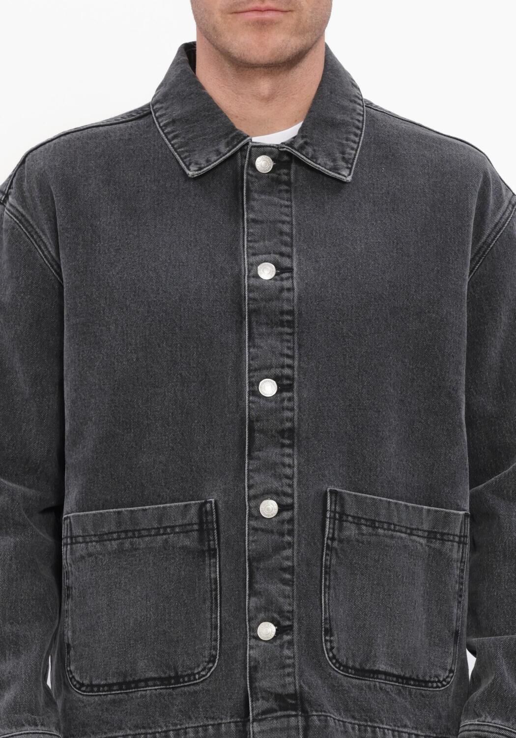 Schwarze RESTER&Ouml;DS Overshirts RTNATHAN OVERSHIRT - large