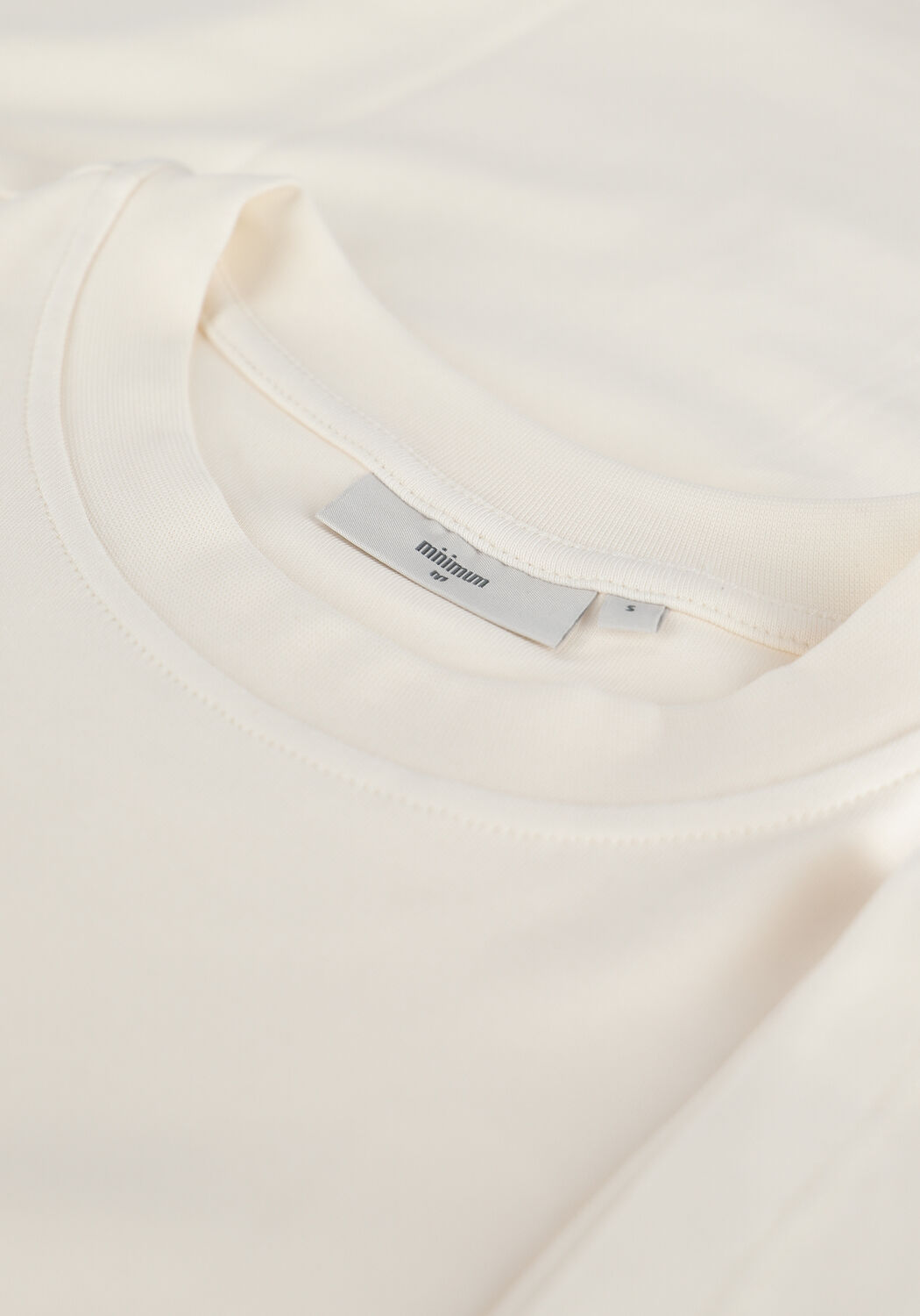 Nicht-gerade weiss MINIMUM T-shirt AARHUSI - large