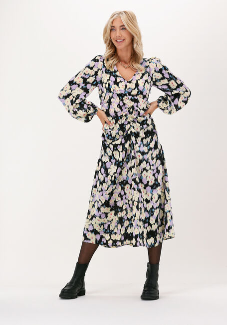 Mehrfarbige/Bunte NEO NOIR Maxikleid JESS GRAPHIC BOTANIC DRESS - large